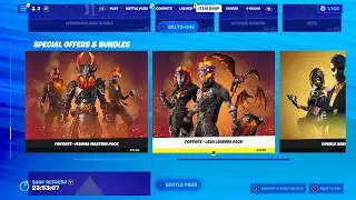 Fortnite - MAGMA MASTERS PACK & LAVA LEGENDS PACK BOTH RETURN!!!