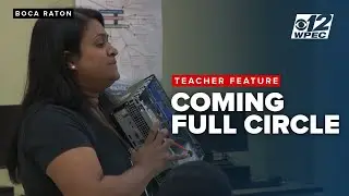 From student to teacher, Boca Raton star teacher's life completes full circle