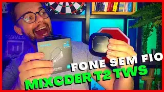 FONE SEM FIO MIXDCER - REVIEW E UNBOXING