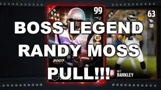 BOSS LEGEND RANDY MOSS PULL!!!! MUT 17