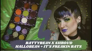 More Of My Battybean x Shroud Cosmetics Collab! | Pairing Hallobean + It's Freakin Bats
