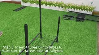 Metal Shelving Unit Assembly