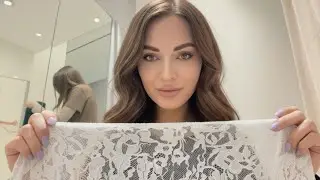 Модный тренд 4K Shein White Lingerie 2025 | Обзор модных бикини и прозрачных платьев