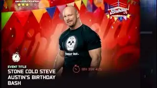 Stone Cold Steve Austin Birthday Bash #wwe2k25 MyFaction 