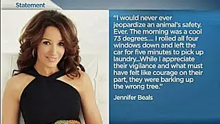 Actress Jennifer Beals' story on leaving her dog in her car, Part II