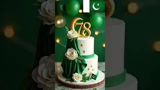 78th Pakistan Independence Day Cake &ndash; A Sweet Tribute!