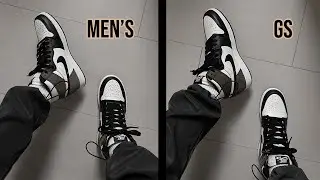 WHICH ONE SHOULD YOU BUY? || JORDAN 1 DARK MOCHA MEN'S VS GRADESCHOOL COMPARISON + ON FOOT
