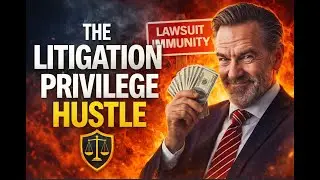 The Litigation Privilege Hustle  #HowCourtsWork #LawForNonLawyers #helpmemakethismakesense