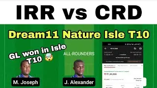 IRR vs CRD Dream11 Nature Isle T10 Team | Indian River Rowers vs Champagne Reef Divers | Preview