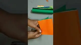#tricolor notebook making idea #Jai Hind #RK CRAFT