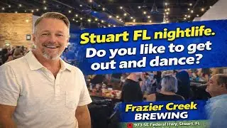 Stuart, FL Night Life&mdash; Frazier Creek Brewing & Distilling Co. Ready to dance.
