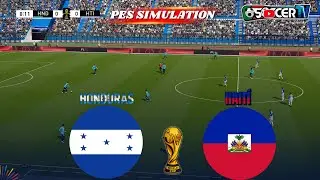 Haiti vs Honduras - CONCACAF Clash | Full Match Simulation | PES 21 (PC) Gameplay