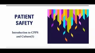 Patient Safety CPPS
