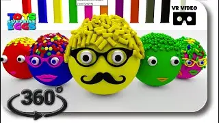 Satisfying Video Cakepop VR 360 | Colored Cake Pops for Kids | Cakepops VR 360 Entertainment