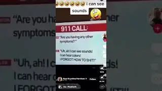 I can see sounds...🤣🤣🤣 #funny