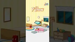 Things you can find in the bedroom | Jjust Kids #shorts