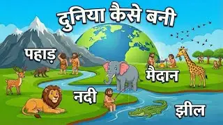 दुनिया केसे बनी | How to Mack human | creat all word | 