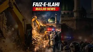 Delhi Bulldozer Action Near Faiz-E-Ilahi Mosque