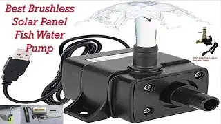 Best Brushless Solar Panel Fish Water Pump | Top 5 On Aliexpress