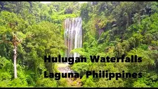 The most Beautiful Waterfalls near Manila: Hulugan Waterfalls in Laguna (Drone Footage)