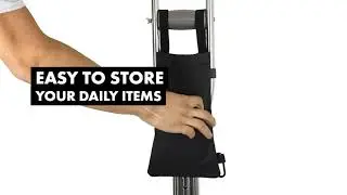Pivit Universal Crutch Pouch Bag Lightweight 600D Medical Crutch Accessories
