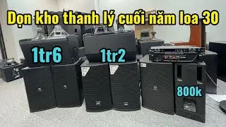 Year-end clearance sale!! Bass30 speakers, prices from 800k-1.6 million VND/pair, neodymium magne...