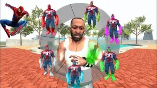 Franklin Try New Magical Watch spider hulk Mode in Indian Bike Driving 3D!