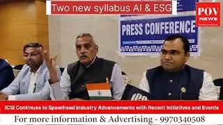 ICSI introduces Two new syllabus AI & ESG, Global Footprint and Social Responsibility #icsi