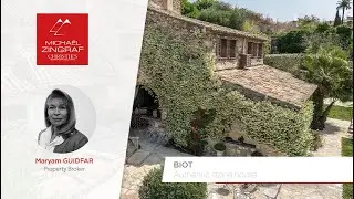 Authentic stone house in Biot | Authentic maison en pierres du 18ᵉ &agrave; Biot
