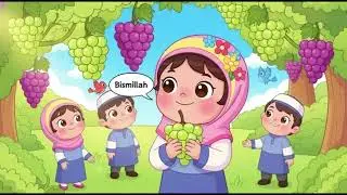 Yum Yum Yum! Grapes So Green &ndash; Islamic Kids Song | Halal Food Nasheed | ZikrKid 2025