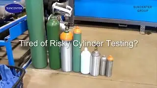 Tired of risky cylinder testing? Our Hydrostatic Test Bench does it all