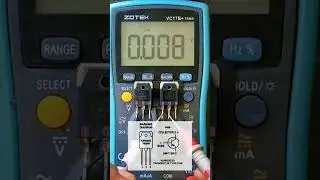 PNP TRANSISTOR TESTING #pnp #transistor #electricengg #powerelectronics #basicelectronics #electric