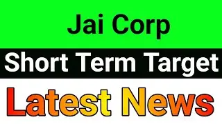 Jai Corp share latest news today🔥jai corp share🚀 jai corp share analysis
