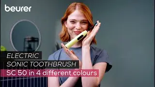 Gentle, Electric Sonic Toothbrush with Pressure Sensor | Beurer SC 50