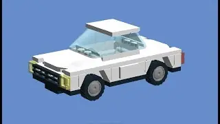 Как Сделать Маленькую Машину из LEGO