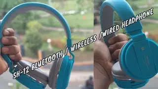 Sh-12 WIRELESS HEADPHONE| TOTAL VALUE
