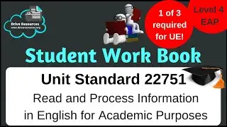 US22751 Read and Process Information in English for Academic Purposes - EAP Level 4