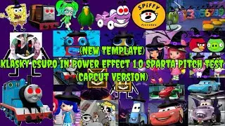 (NEW TEMPLATE) Klasky Csupo In Power Effect 1.0 Sparta Pitch Test (CapCut Version)