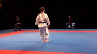 Karate1 PL, Almere 2014 - DIMITROVA vs. SANCHEZ - Kata fem. FINAL