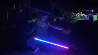 LED Levi Wand Flow at Big Island Drum Circle | MoodHoops Future Wand