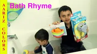 Bath song nursery rhyme + more | Bath toys video | children rhyme video | Indian kid in USA