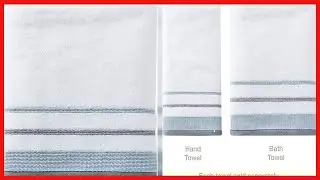 Great product -  SKL Home by Saturday Knight Ltd. Go Round Bath Towel, White