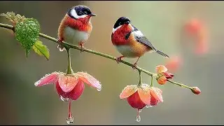 Let the Piano Music and Birds with Gentle Rain Heal You 🎶 Reduce Stress & Calm Your Mind Naturally