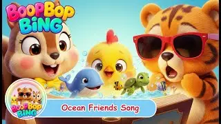 Ocean Friends Song 🌊🐳🐬 | Sea Animals Kids Song | BoopBopBing