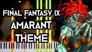 Final Fantasy IX - Amarant's Theme (Piano Synthesia) 🎹