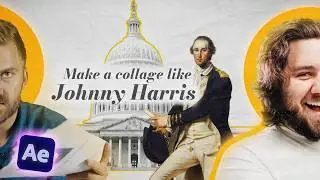 Animate a Collage like Johnny Harris [After Effects Tutorial]