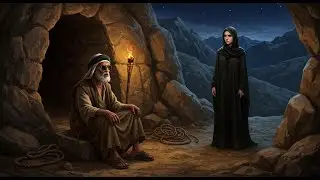 #قصة_الرجل الأعمى مع الجنية في الكهف وماجرى لهما