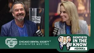 Dr. Jeff Horowitz and Dr. Jennifer Bell at Chicago Midwinter Dental Society Midwinter Meeting 2024