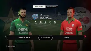 PAK vs OMAN | Match No.19 | T20 World Cup | Cricket 2024 | 2026