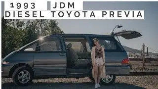 1993 Toyota Estima Previa Turbo Diesel. All Wheel Drive with Factory Icebox by Ottoex